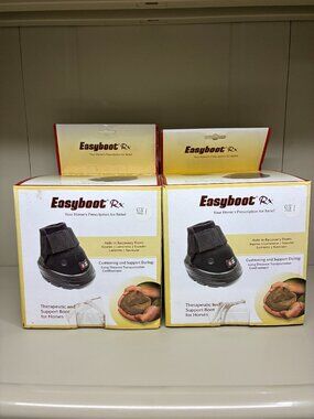 EasyCare Easyboot Rx Therapy Hoof Boots Size 1 Pair Horse Laminitis Founder New